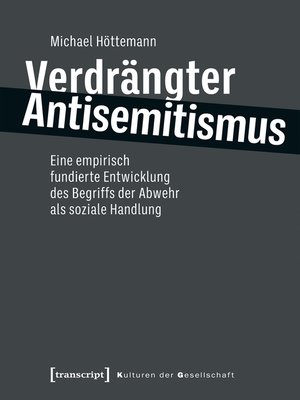 cover image of Verdrängter Antisemitismus